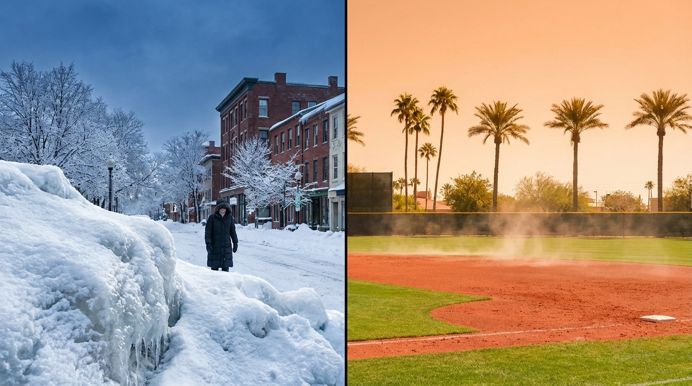 Weather Whiplash: From record blizzards to 90 degrees