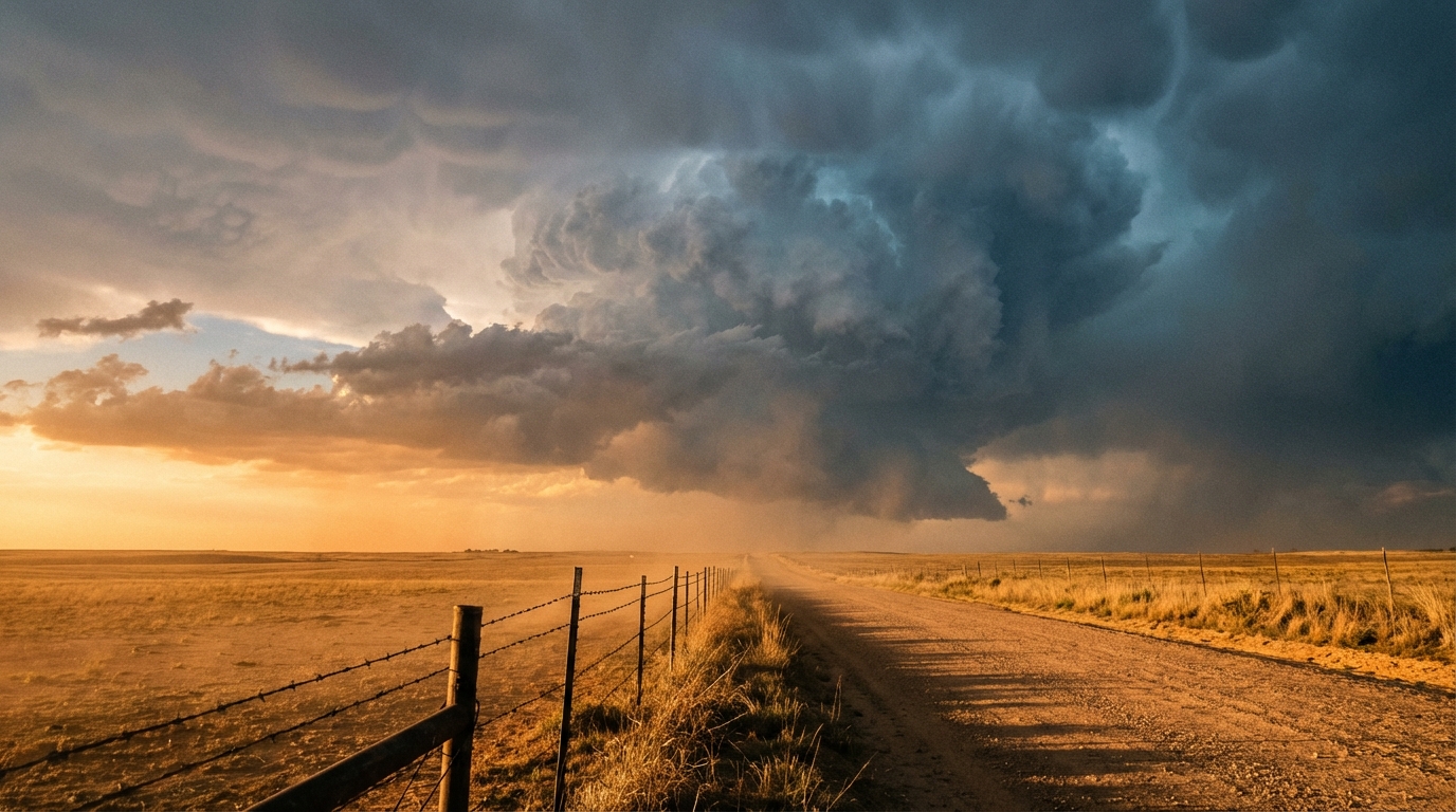 Great Lakes Storms Today, Plains Dryline Setup Tomorrow