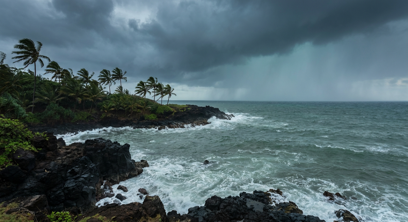 Hurricane Lowell Closes In On Kauai While the Mainland Watches Plains Storms and Iowa Flood Risk