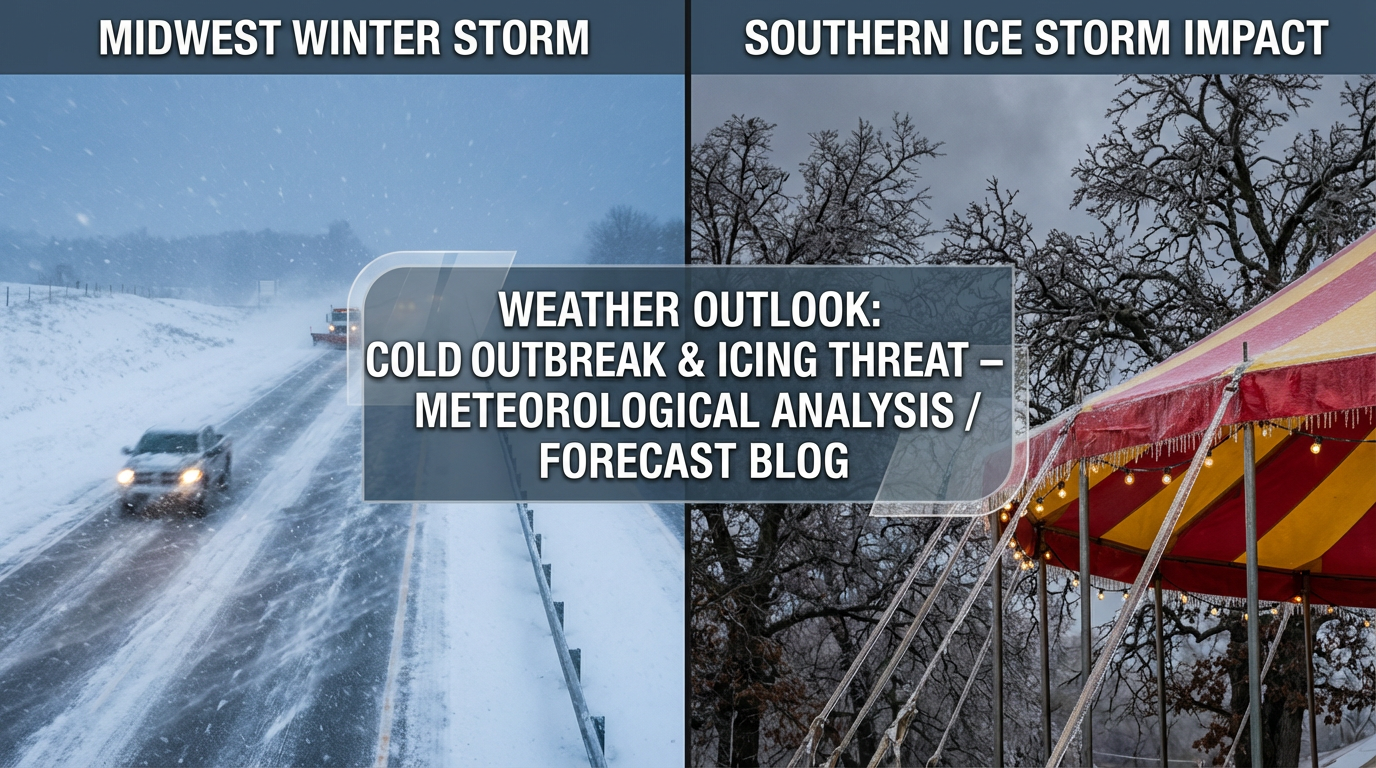 Winter's Reload: Arctic Blasts, Clippers, and a Southern Ice Update