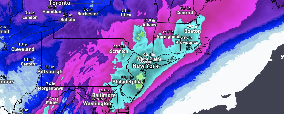 The Blizzard Of 2026 Is Locking In...