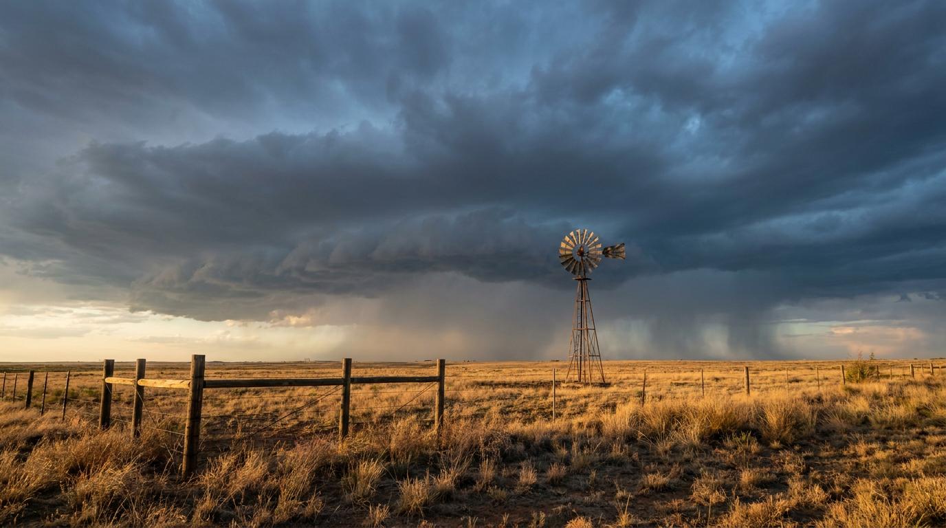 Vance's Leftovers Soak West Texas Today, Then Arizona Gets a Turn Friday