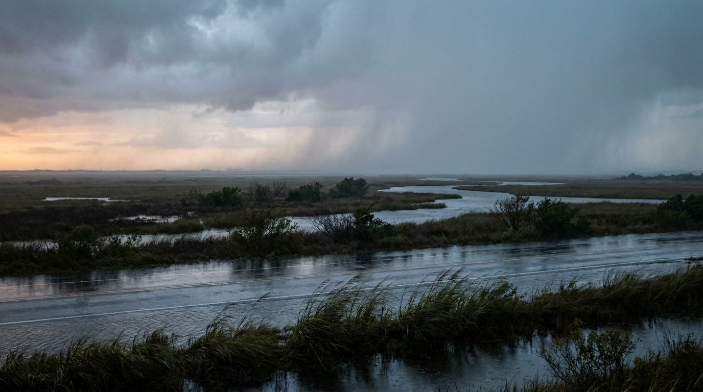 New Jersey's Storm Search, a Five-Year Echo, and Four Storms Spinning at Once