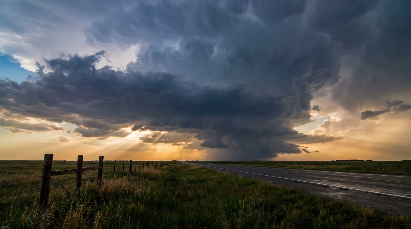 Snow Delays in Denver and Supercells in the South