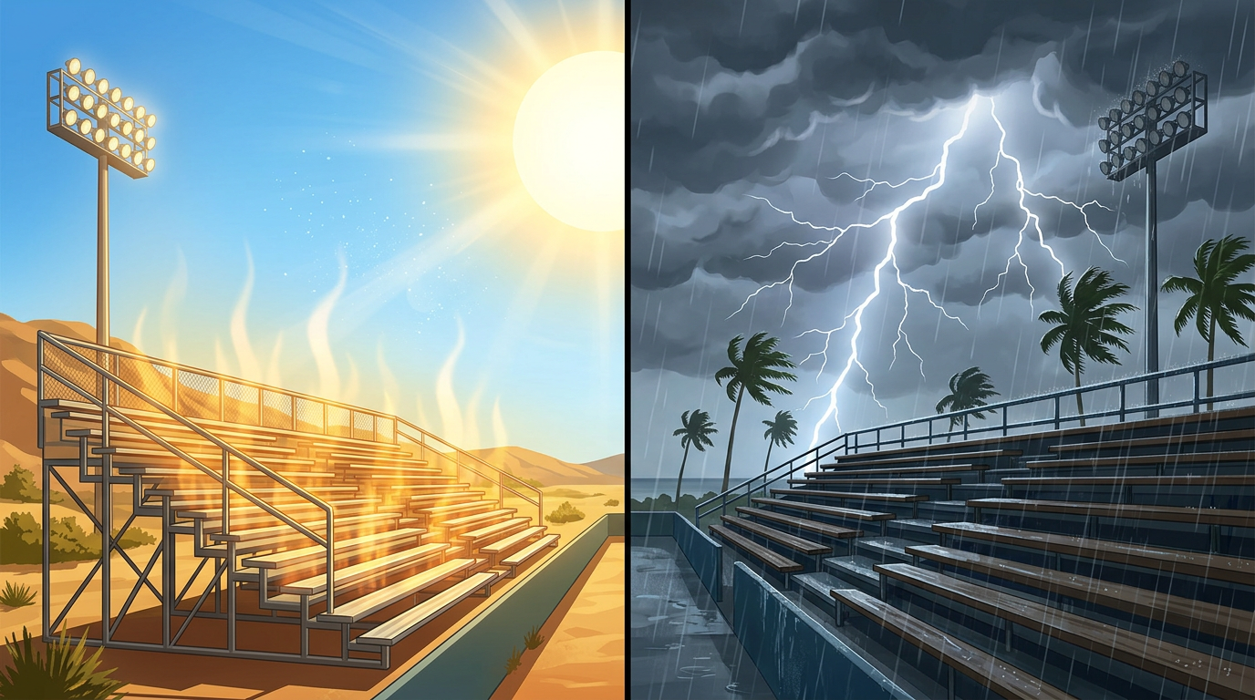 Sweat, Storms, and Swings: How Extreme Weather is Crashing Spring Training