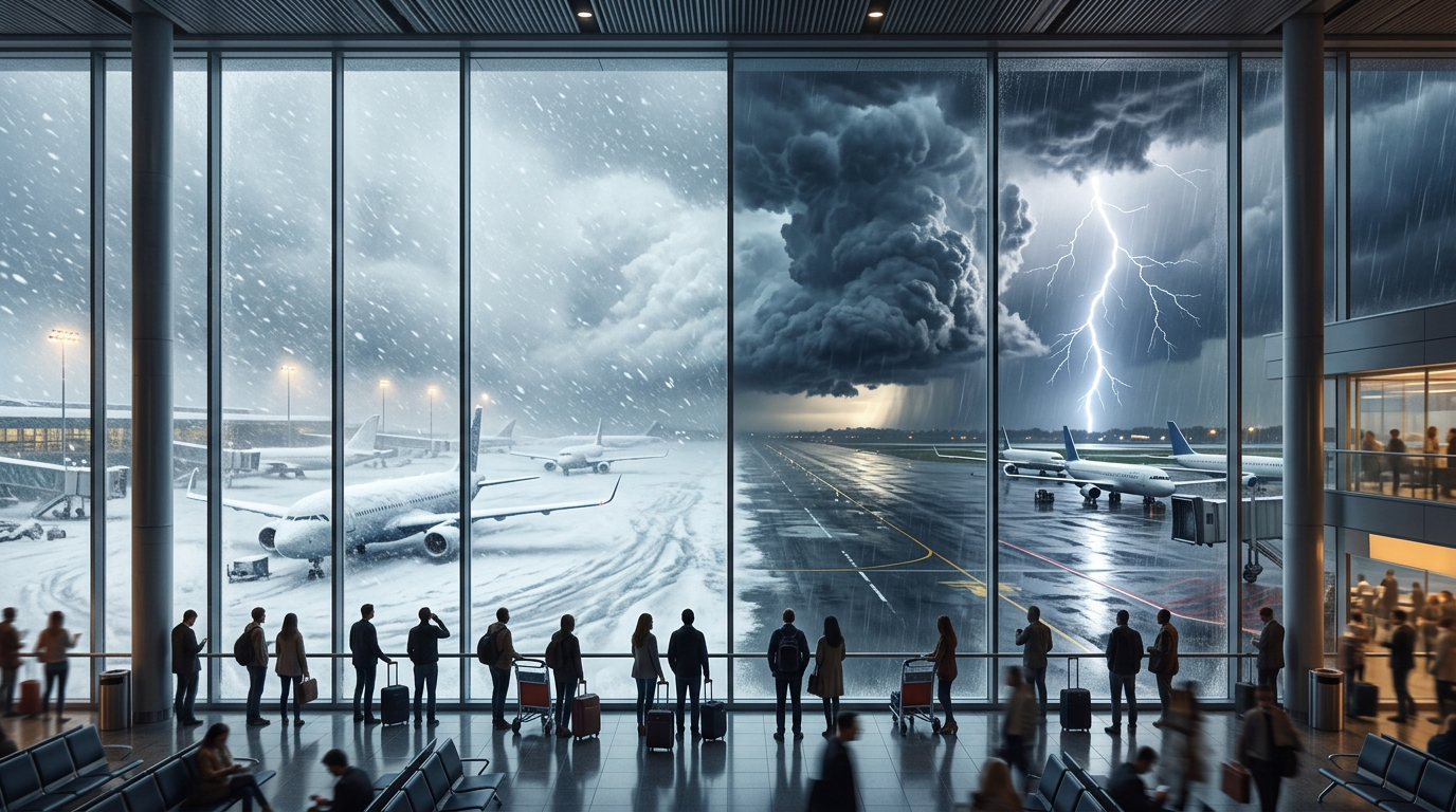 Mother Nature is channeling Beth Dutton this weekend: Blizzards, severe storms, and Spring Break travel chaos