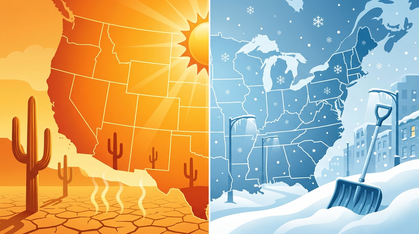 Weather Whiplash: From Record Snow to Desert Heat & Fire Danger
