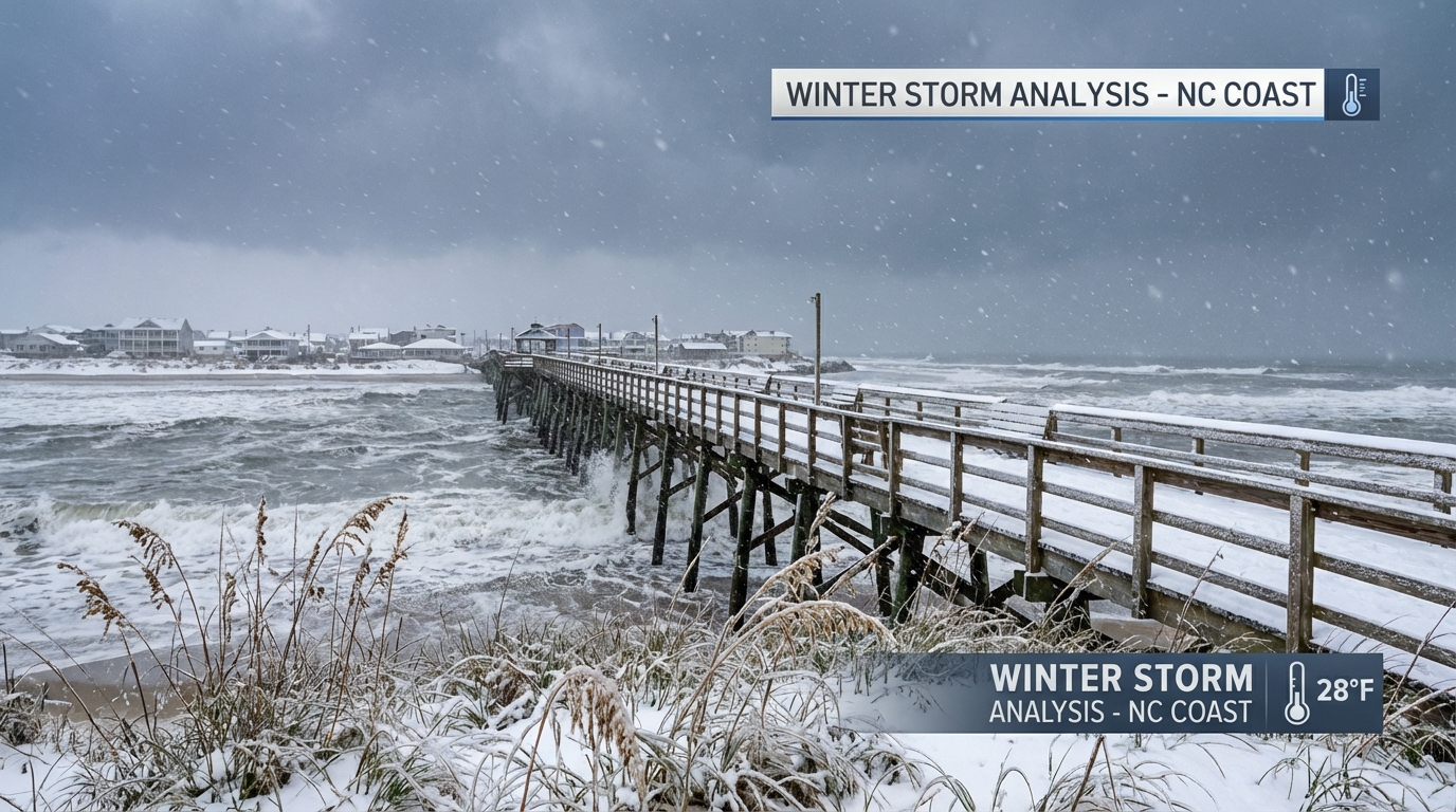 The Weekend Storm is Real: Rare Coastal Snow & The Big Chill Returns