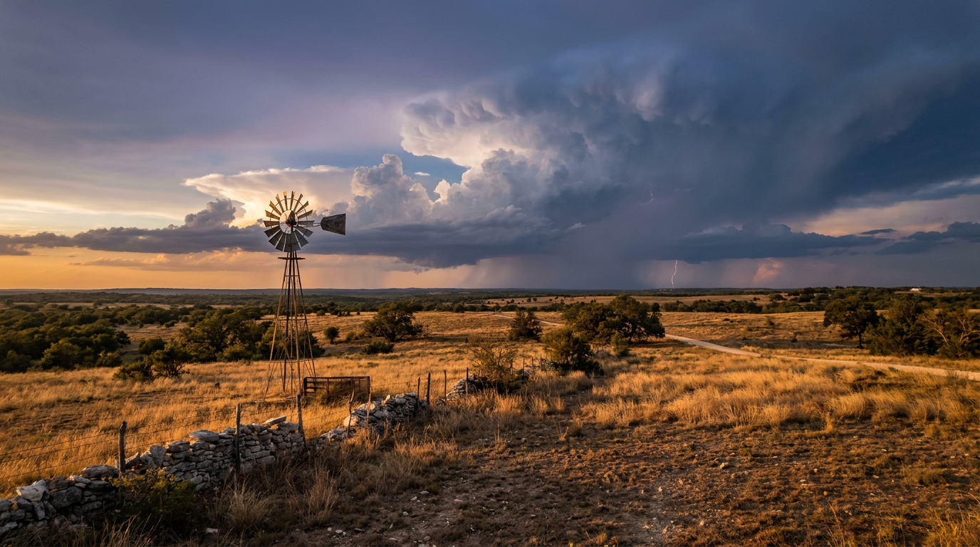 Vance Fades Offshore, But Its Moisture Is About to Soak West Texas