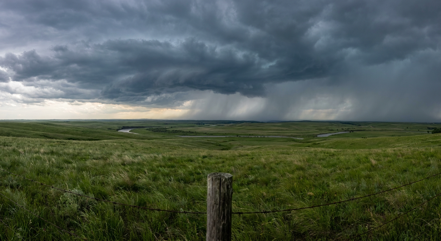 A Tale of Two Skies: Pristine Golf Weather vs. Plains Storms