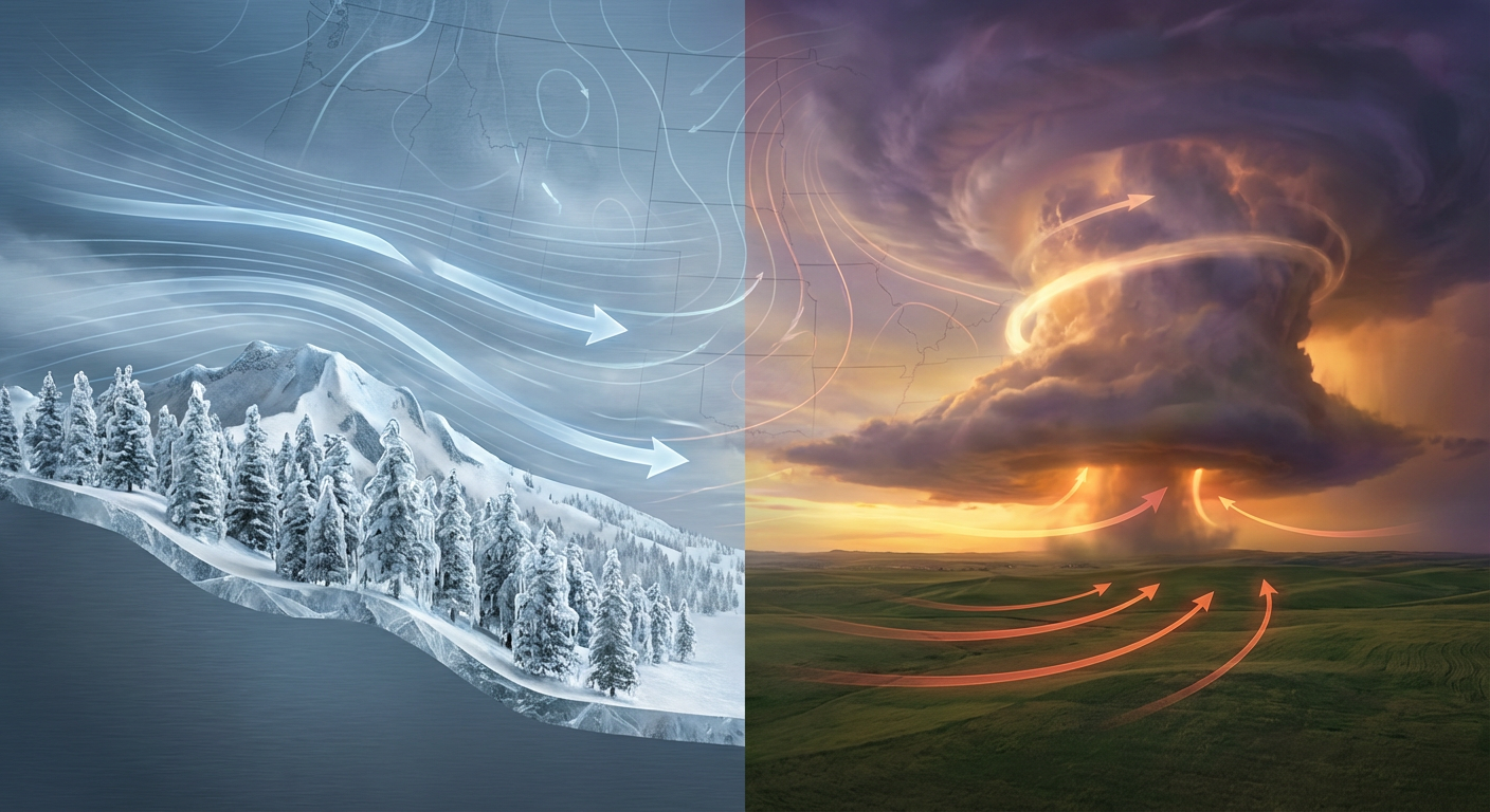 From Ice Storms to Spring Storms: The Next Weather Whiplash