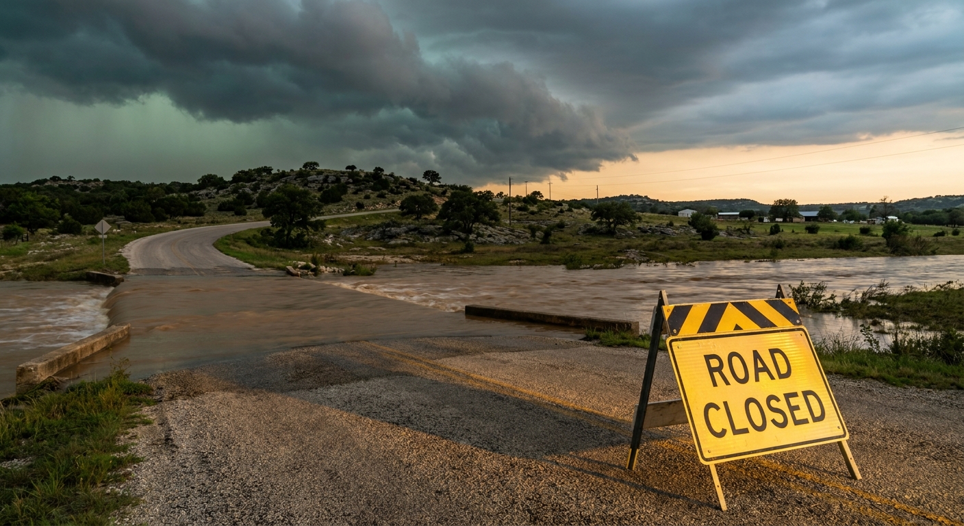 Texas Hill Country Flood Threat Ramps Back Up While the Northeast Watches for Severe Storms
