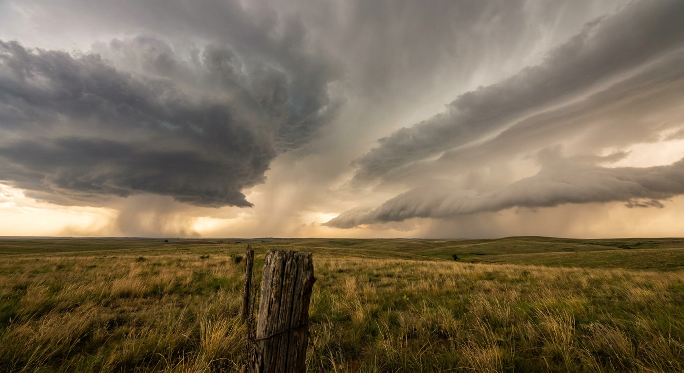 The Severe Threat Splits Today, Plus a Look at the Dakotas Tomorrow
