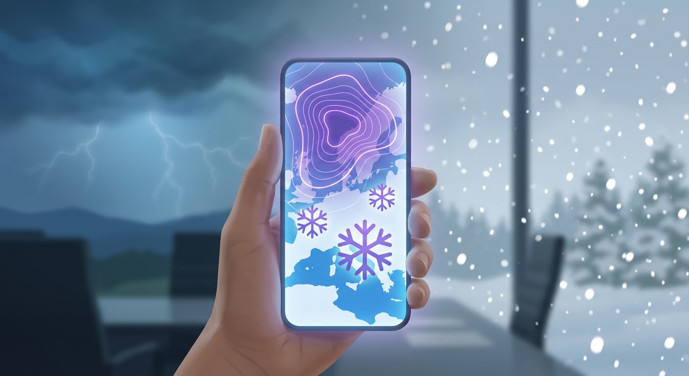 Viral Snow Maps vs. Reality: Why The East Is Sweating While The West Is Buried