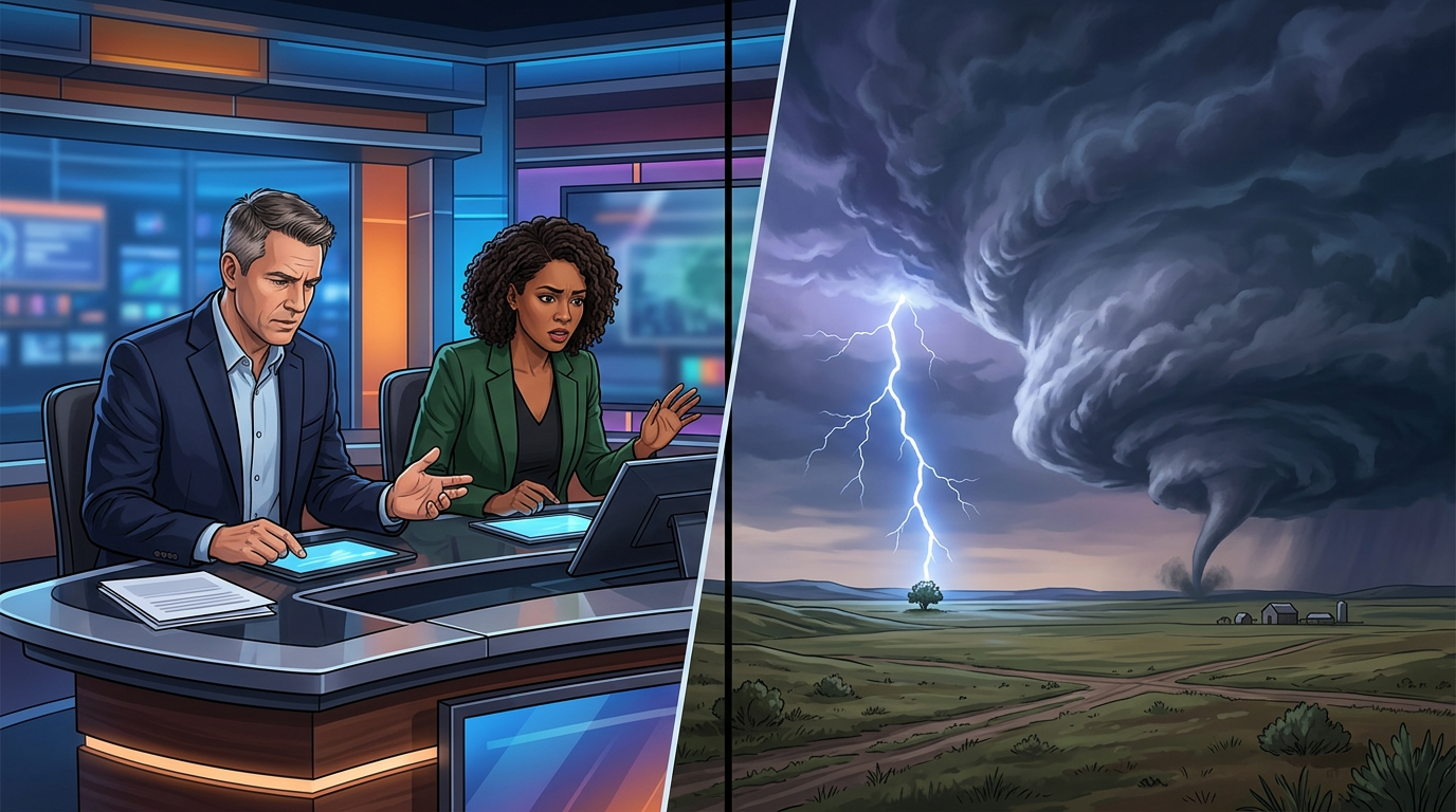 Why Those Viral Texas Anchors Are Arguing (And What CIG Means For Friday's Storms)