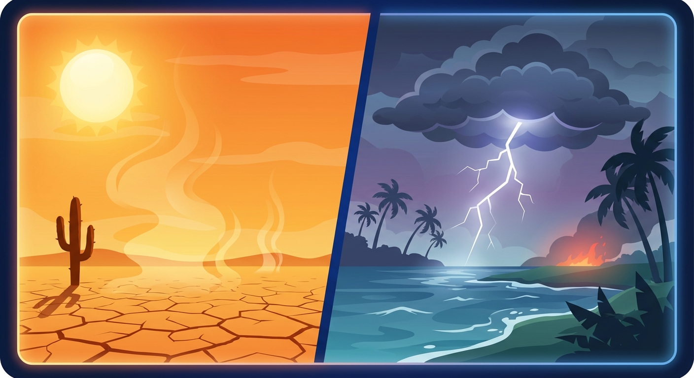 America's Weather Whiplash: 100 Degrees in Texas While Florida Is On Fire