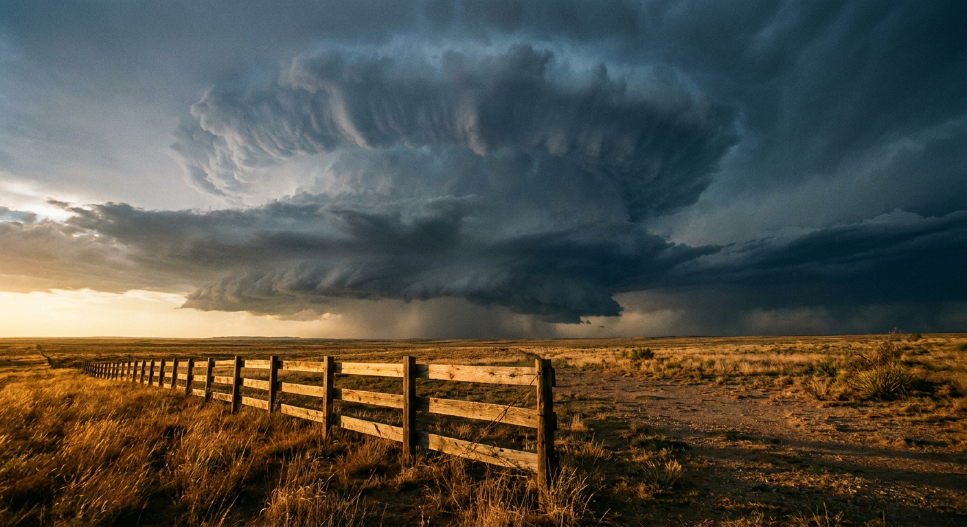 West Texas Braces for Big Hail, While the Southeast Stays Soaked