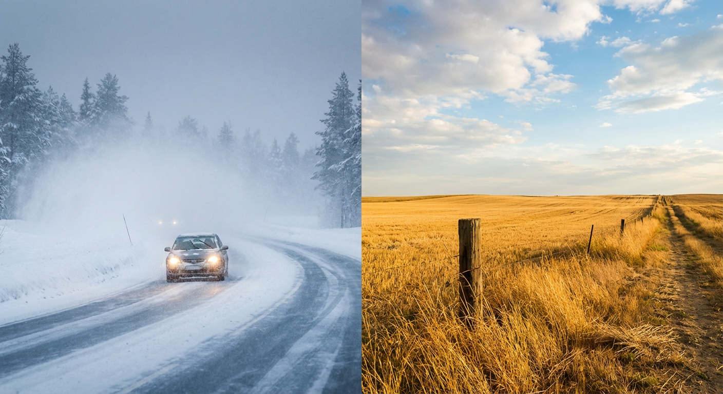 Dangerously Cold, Snow Squalls, and the 'False Spring' Tease