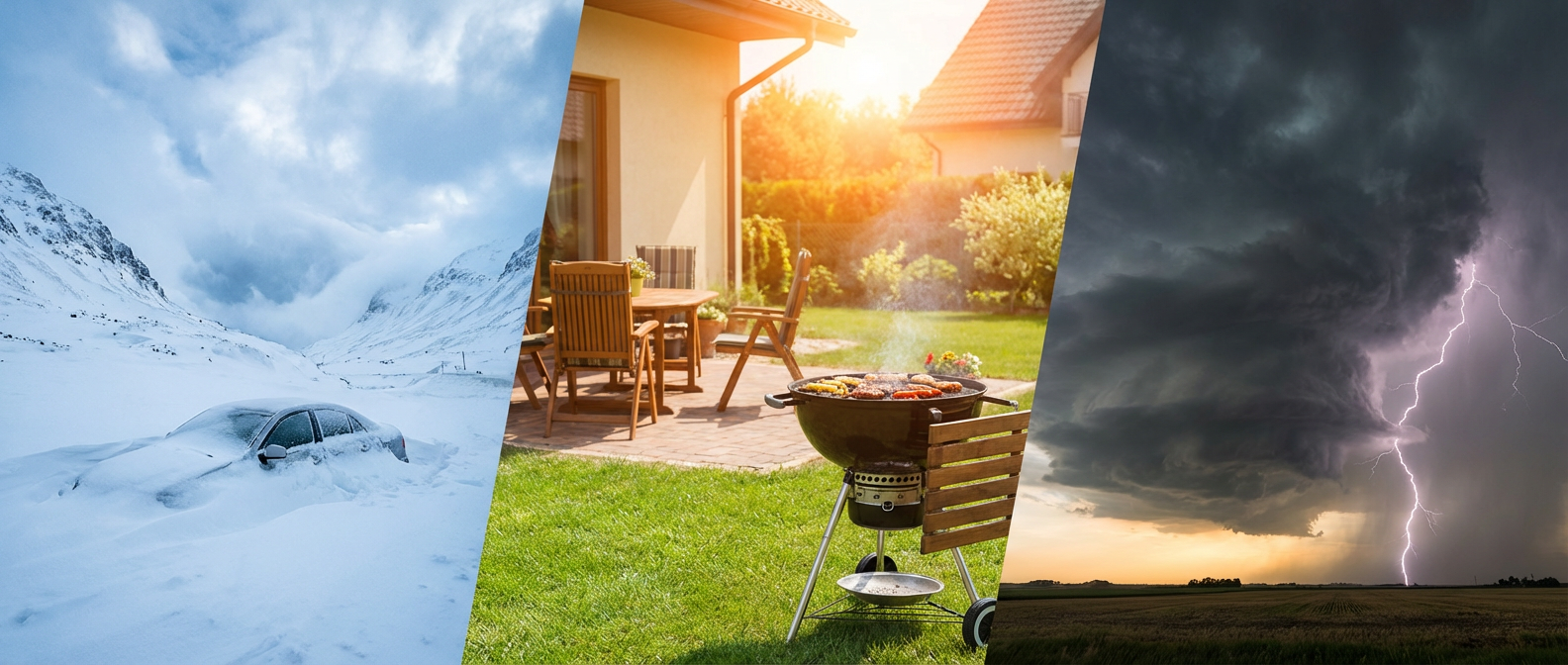 Split-Screen Saturday: Why Your Feed Has Blizzards, BBQs, and Tornadoes Tonight