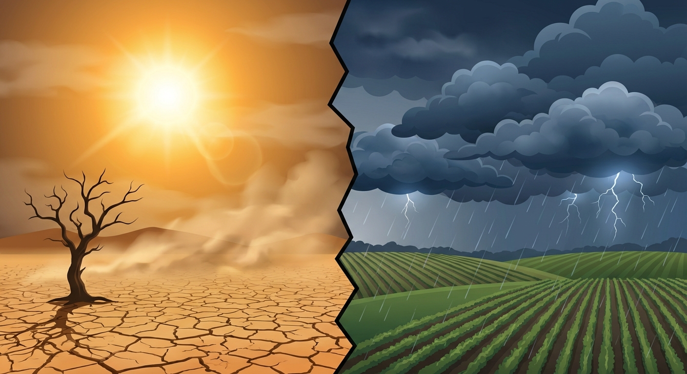 From 90-Degree Heat to Severe Storms: The Weather Whiplash Continues