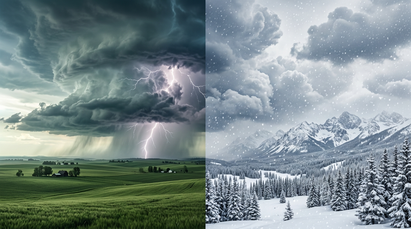 Round Two: Severe Storms March East While Colorado Gets Dumped With Snow