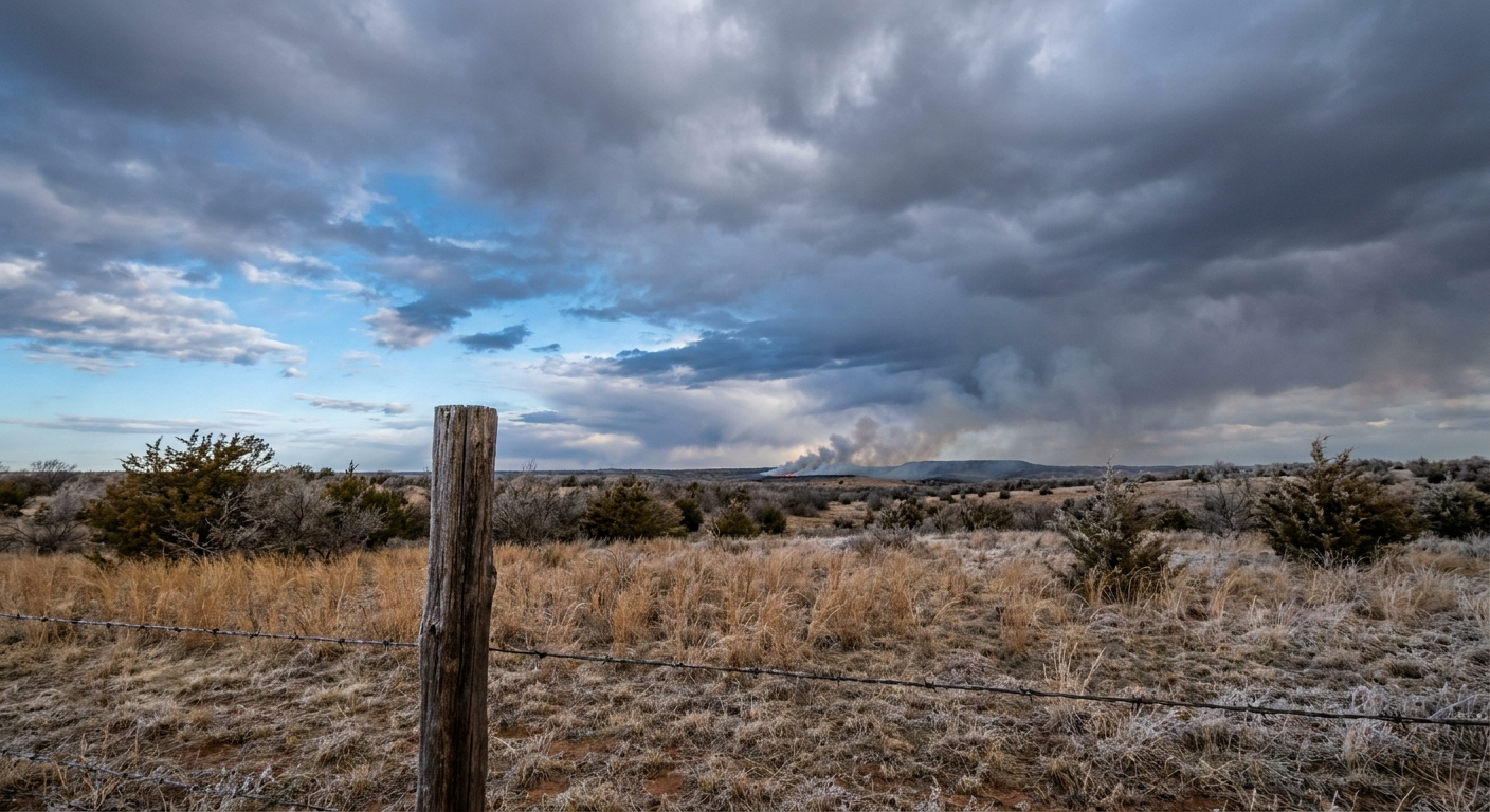 A Massive Cold Front Brings Frost, Fire Danger, and Mountain Snow