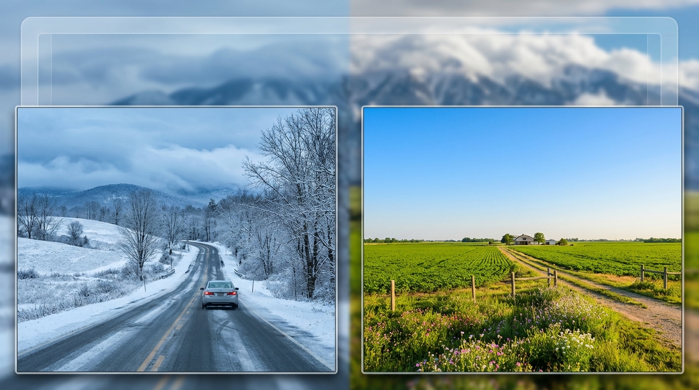 Snow Machines West & East, Plus a "False Spring" Warm-Up