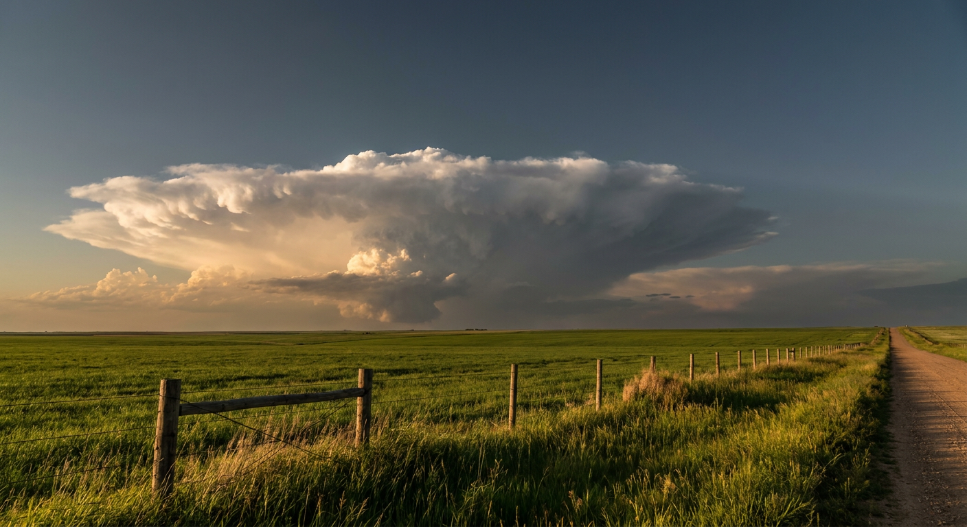 Hen-Egg Hail Threatens the Southern Plains Today