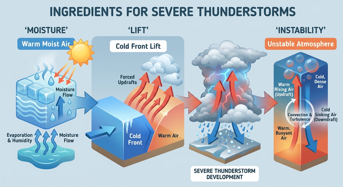 Severe Weather Ingredients Diagram