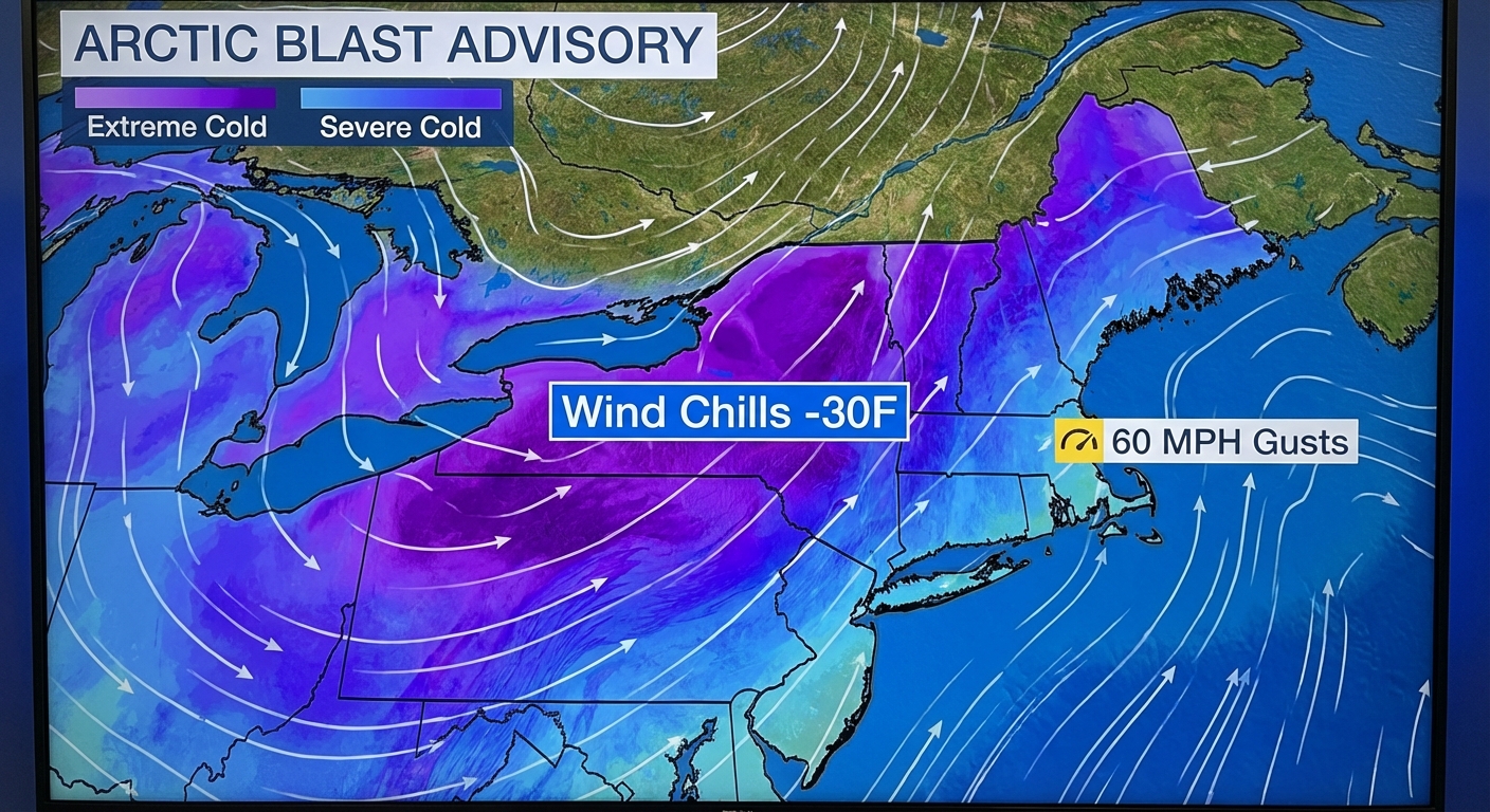 Northeast Cold Blast Infographic