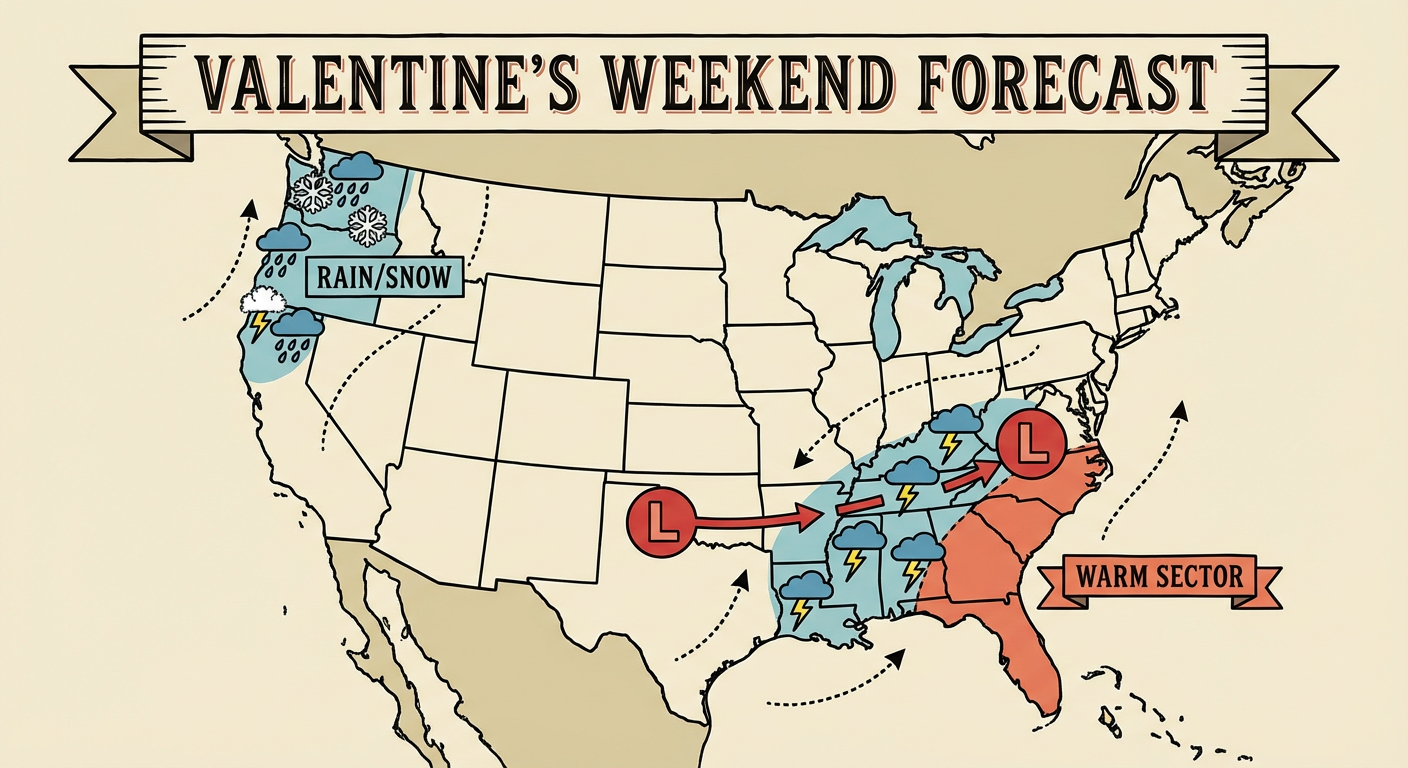 Valentine's Weekend Storm Track