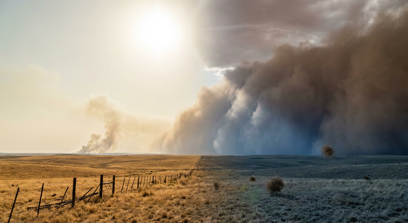Plains Fire Weather Contrast