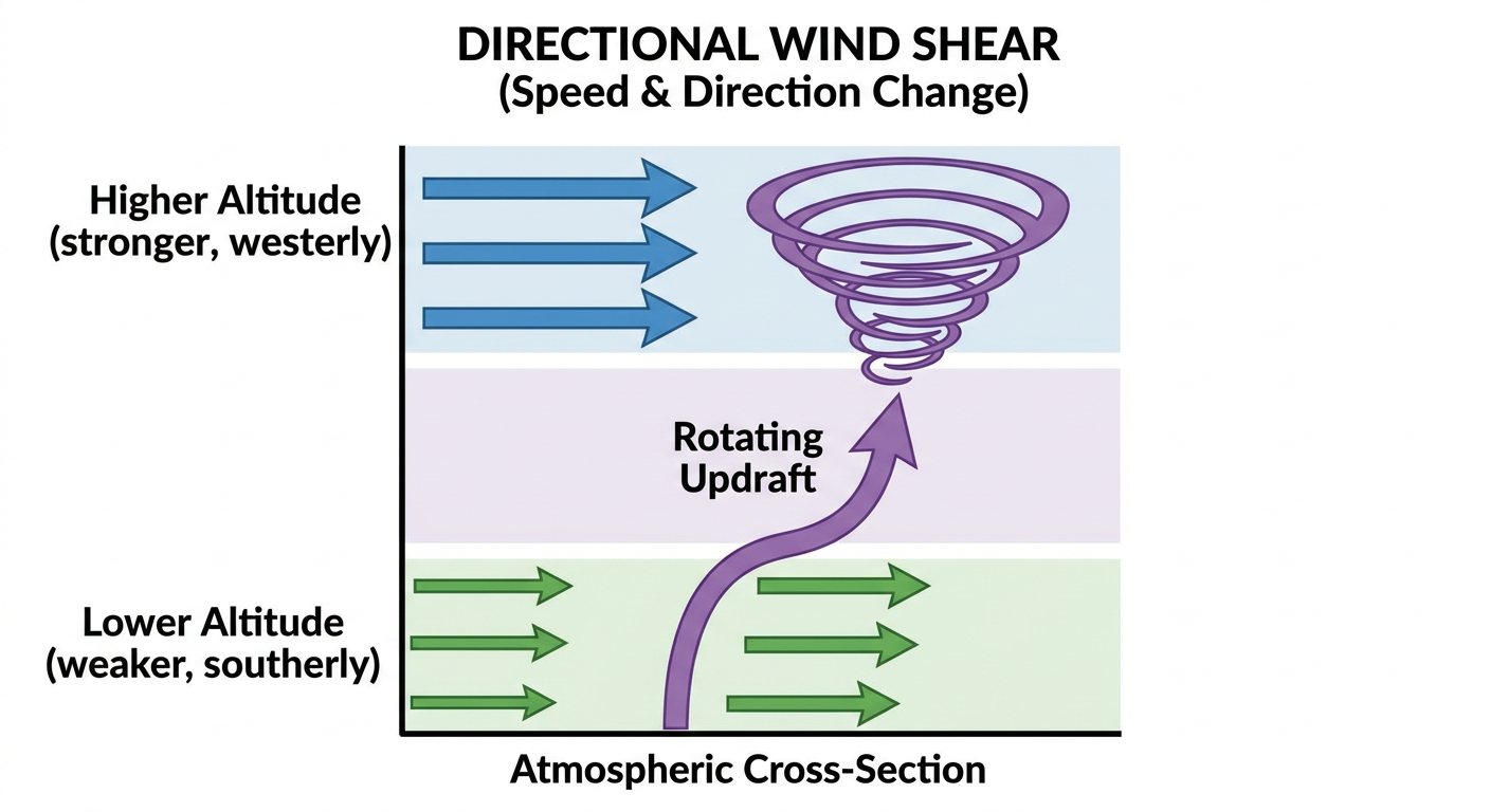 Wind Shear Diagram