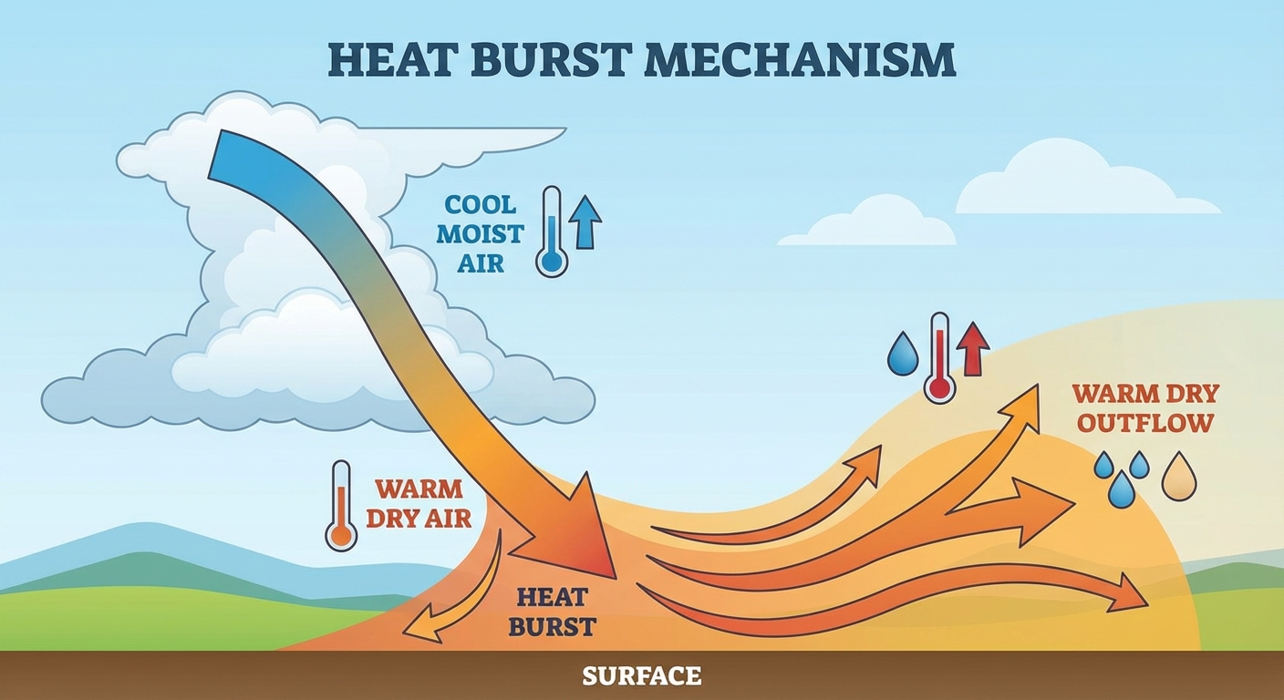Heat Burst Diagram