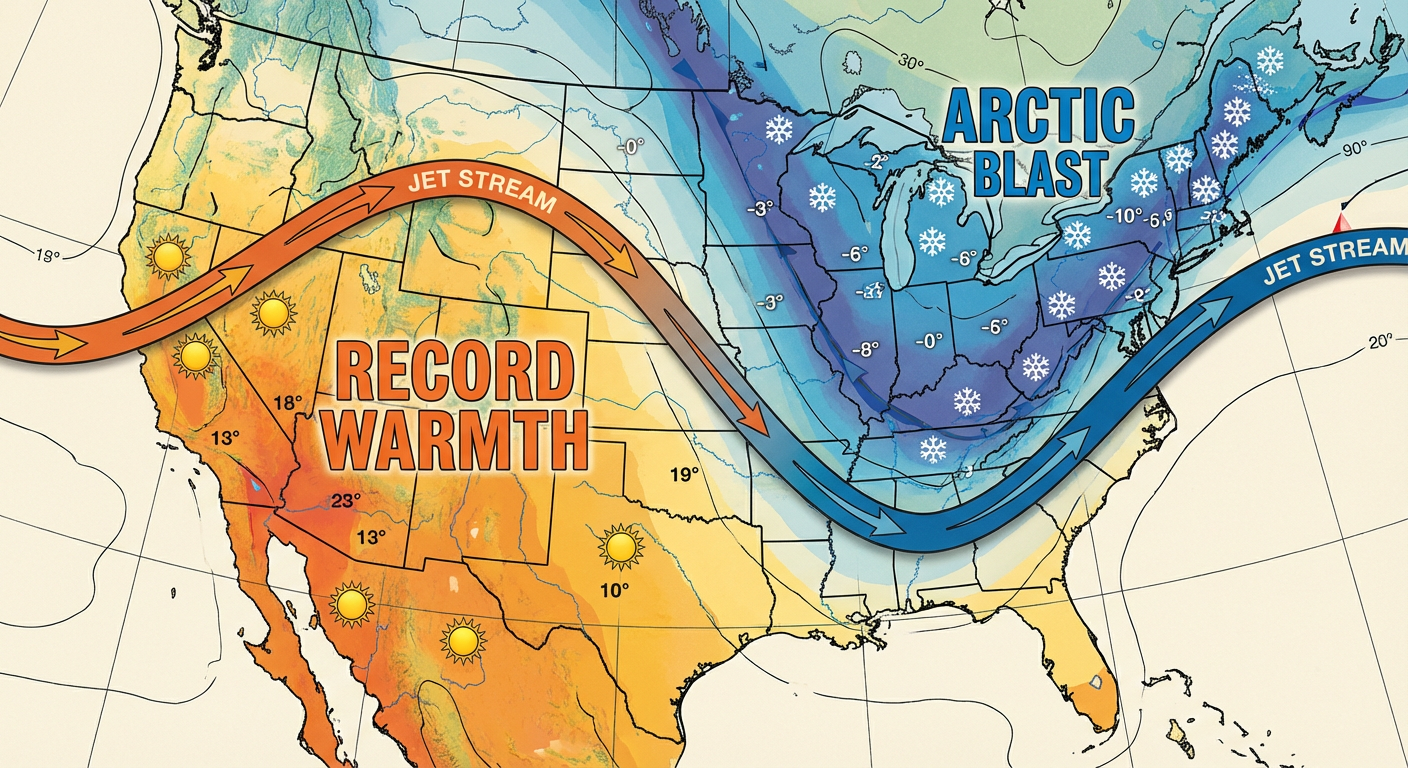 Jet Stream Split