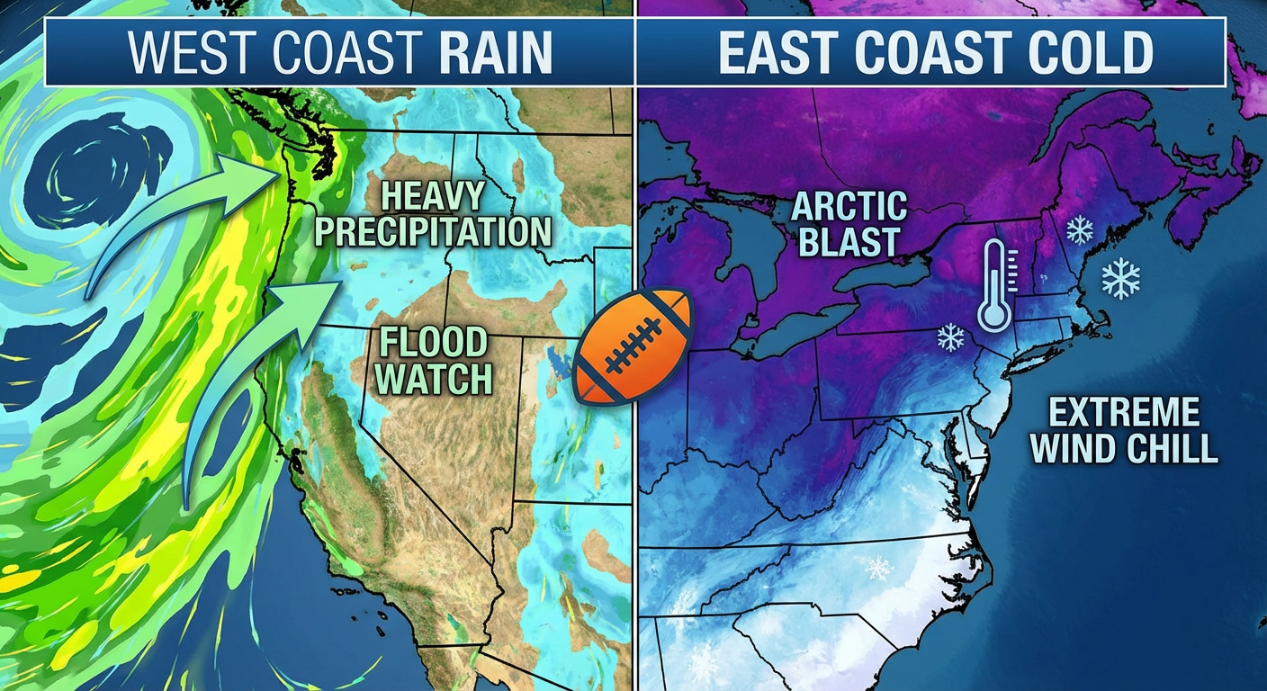 East vs West Weather Pattern