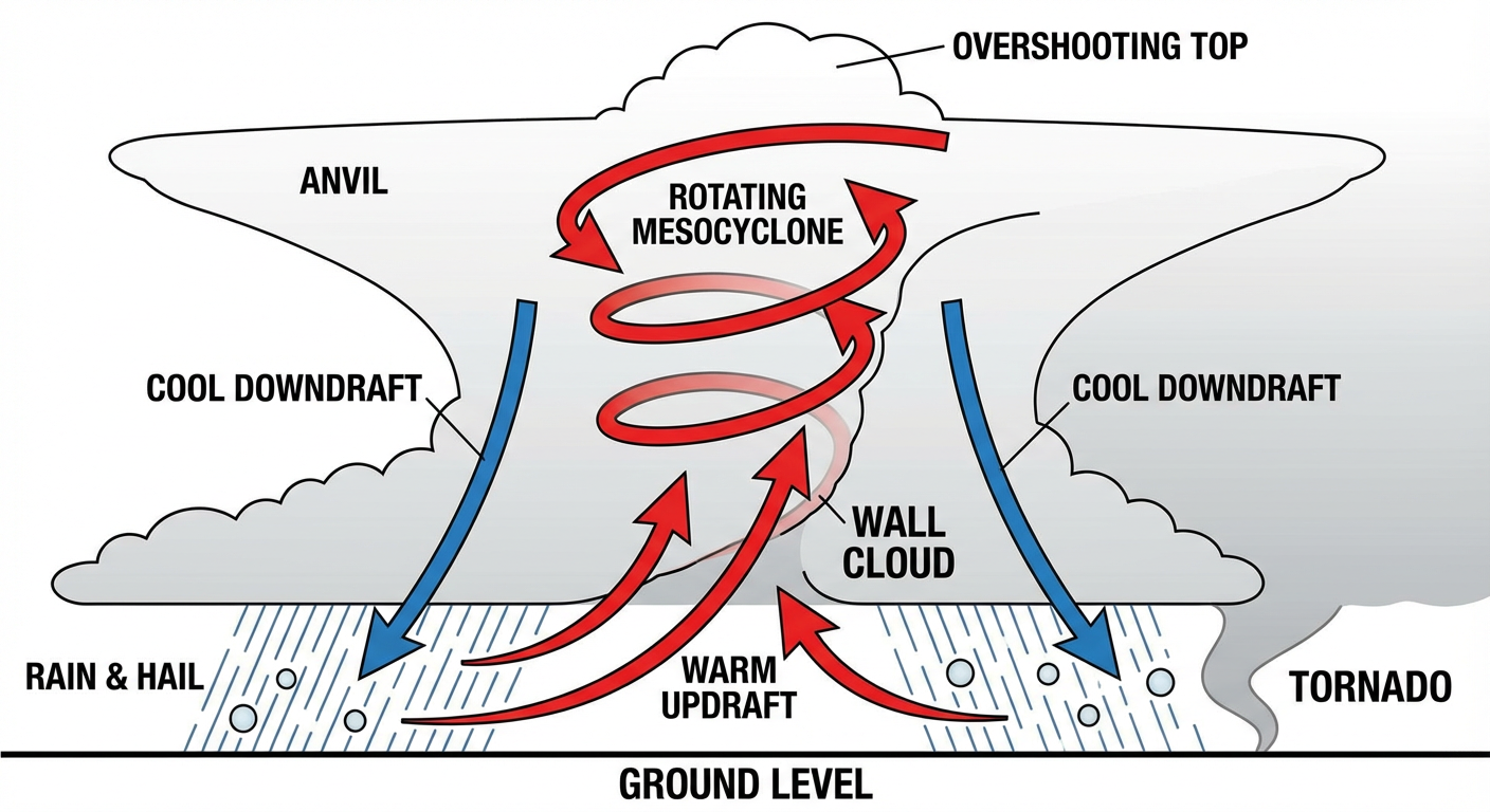 Supercell Diagram