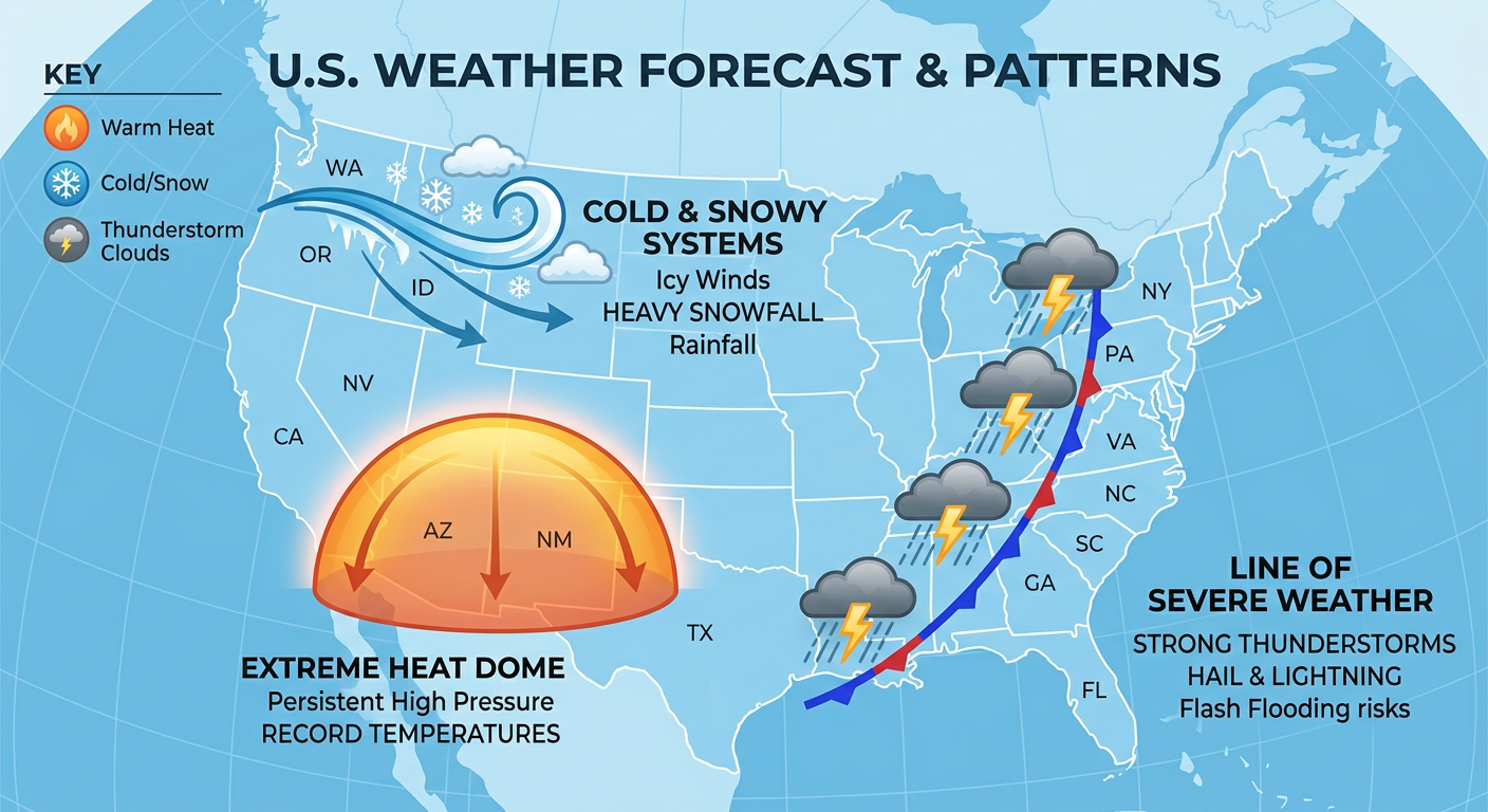 US Weather Pattern Split Explainer