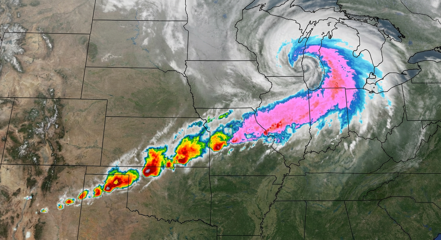 Central US Storm Track