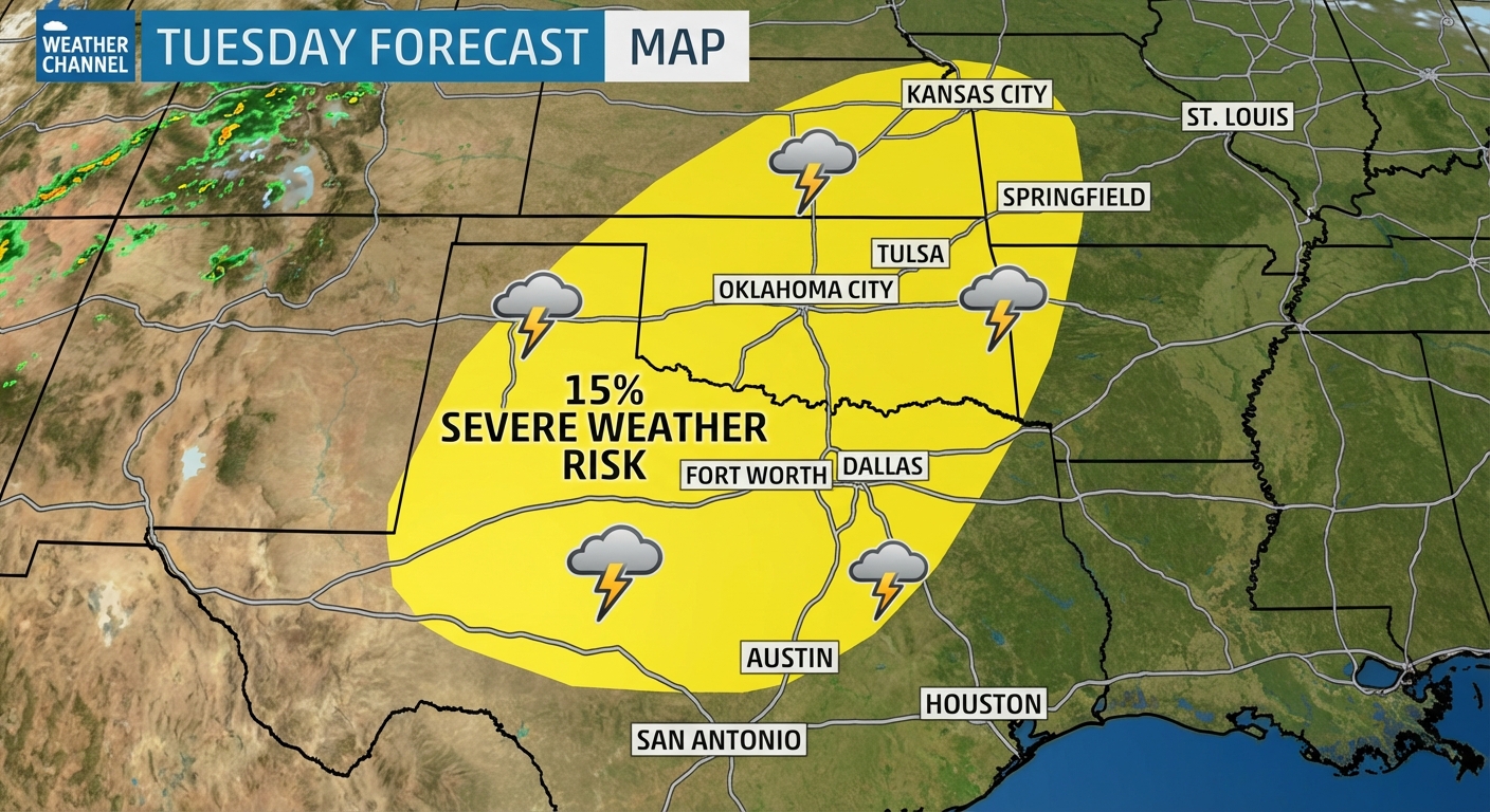 Severe Weather Threat Map