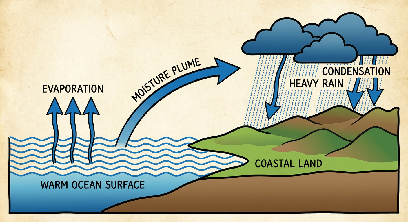 Tropical Moisture Transport