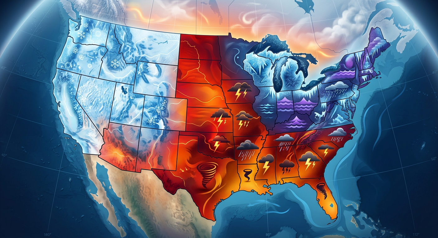 Multi-Hazard Weather Map