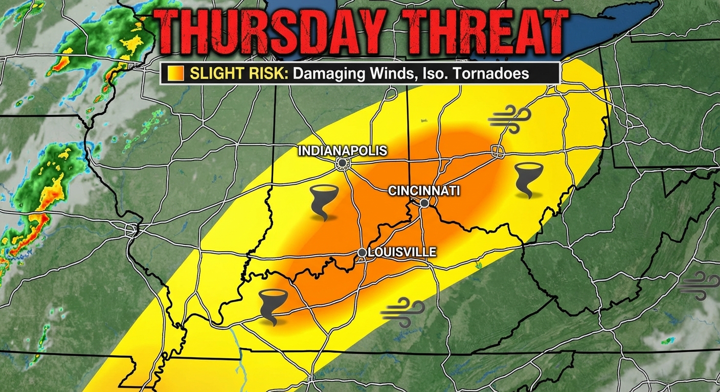 Severe Weather Outlook Map