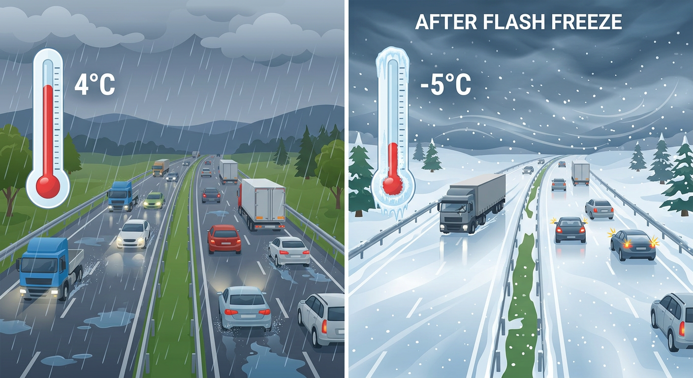 Flash Freeze Infographic