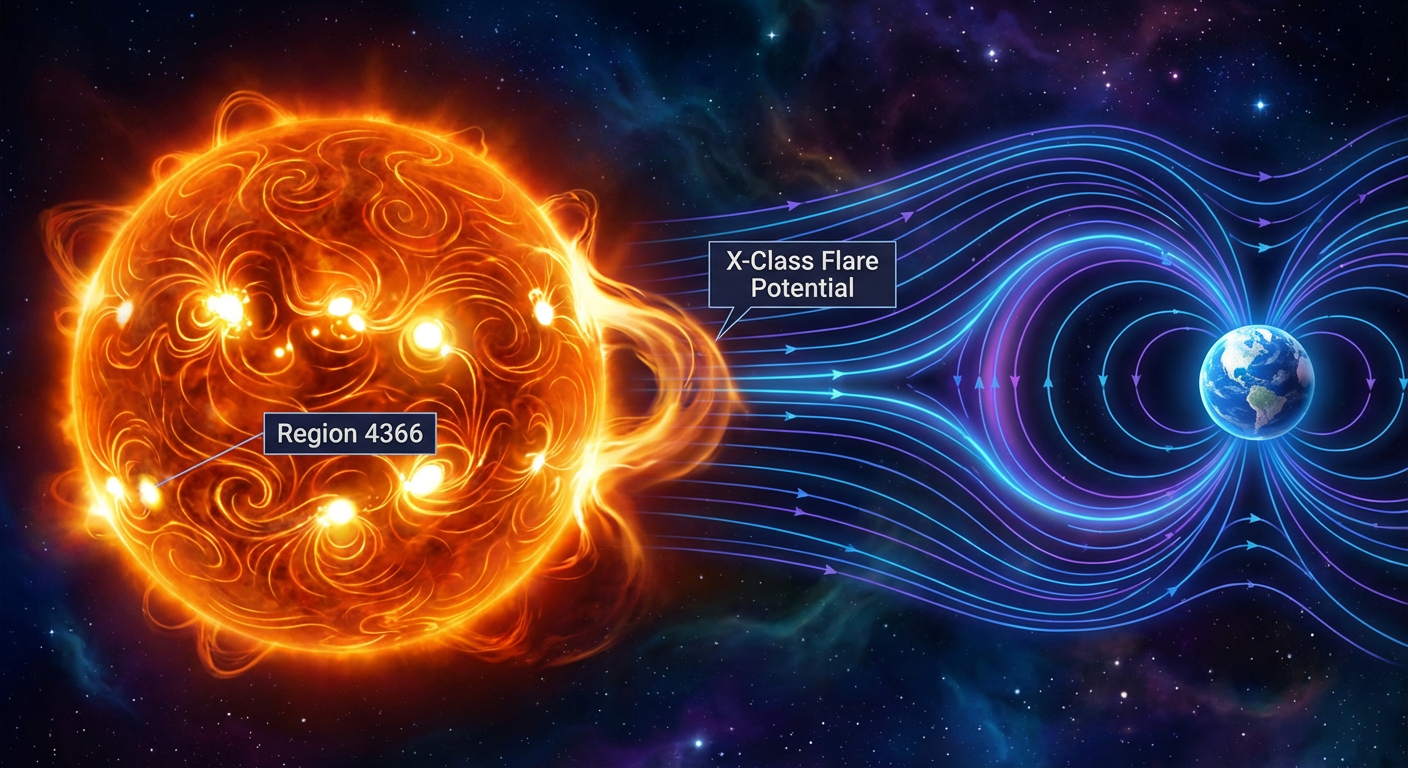 Solar Flare Infographic