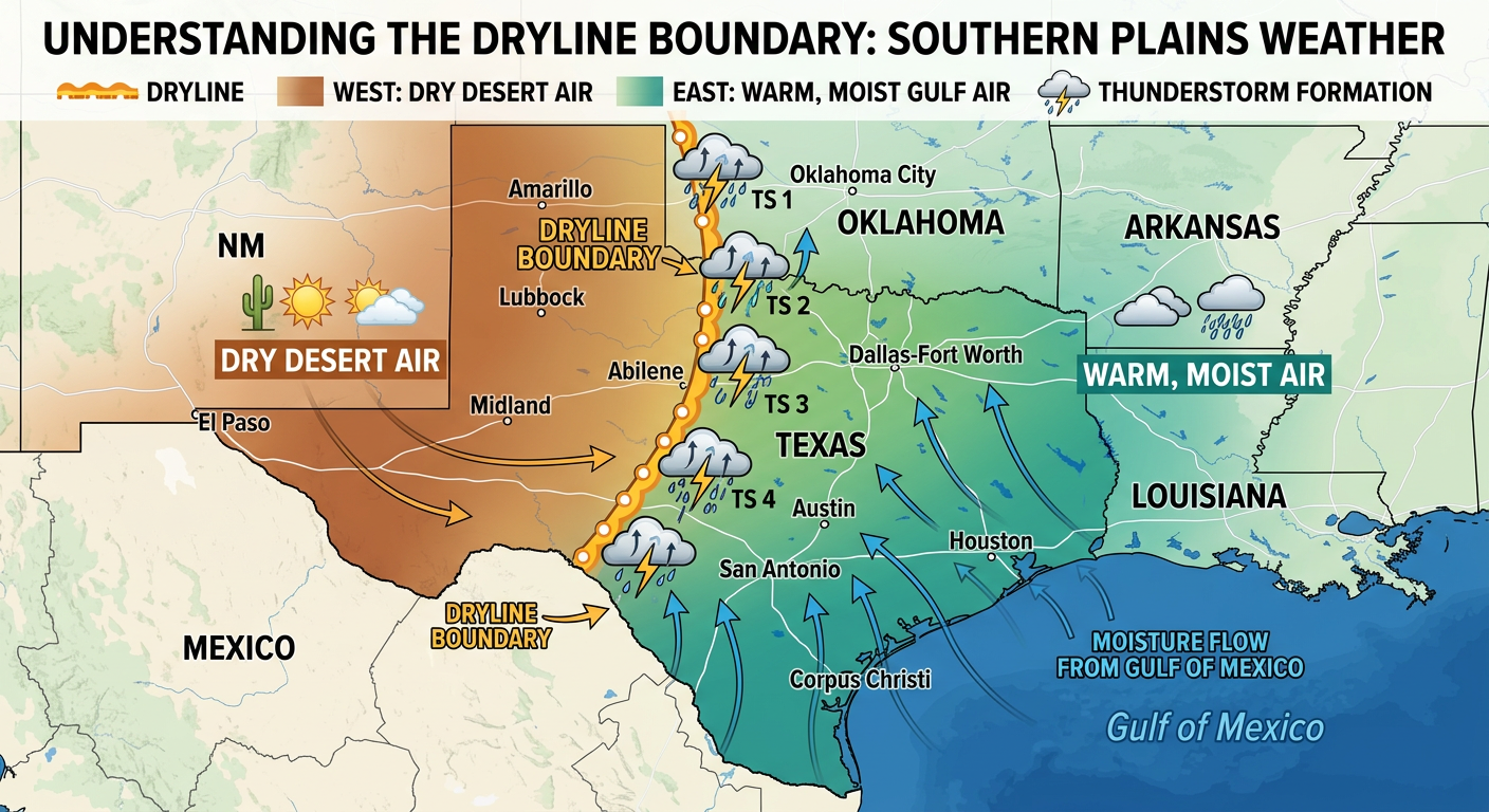 Texas Dryline Explainer
