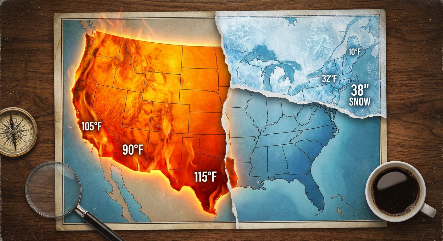 Temperature Contrast Map