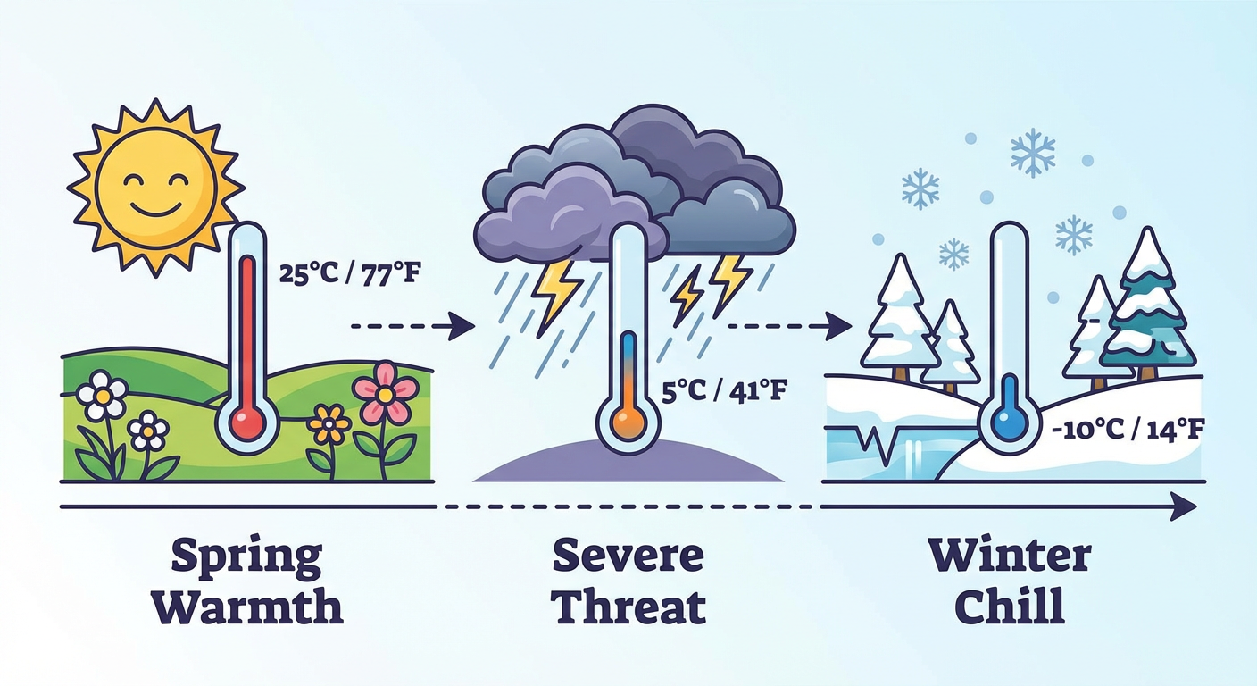 Temperature Swing Graphic