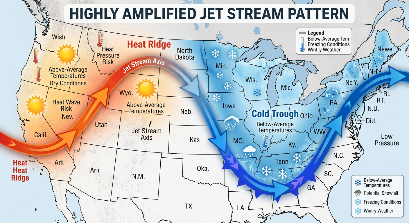 Jet Stream Amplification Diagram