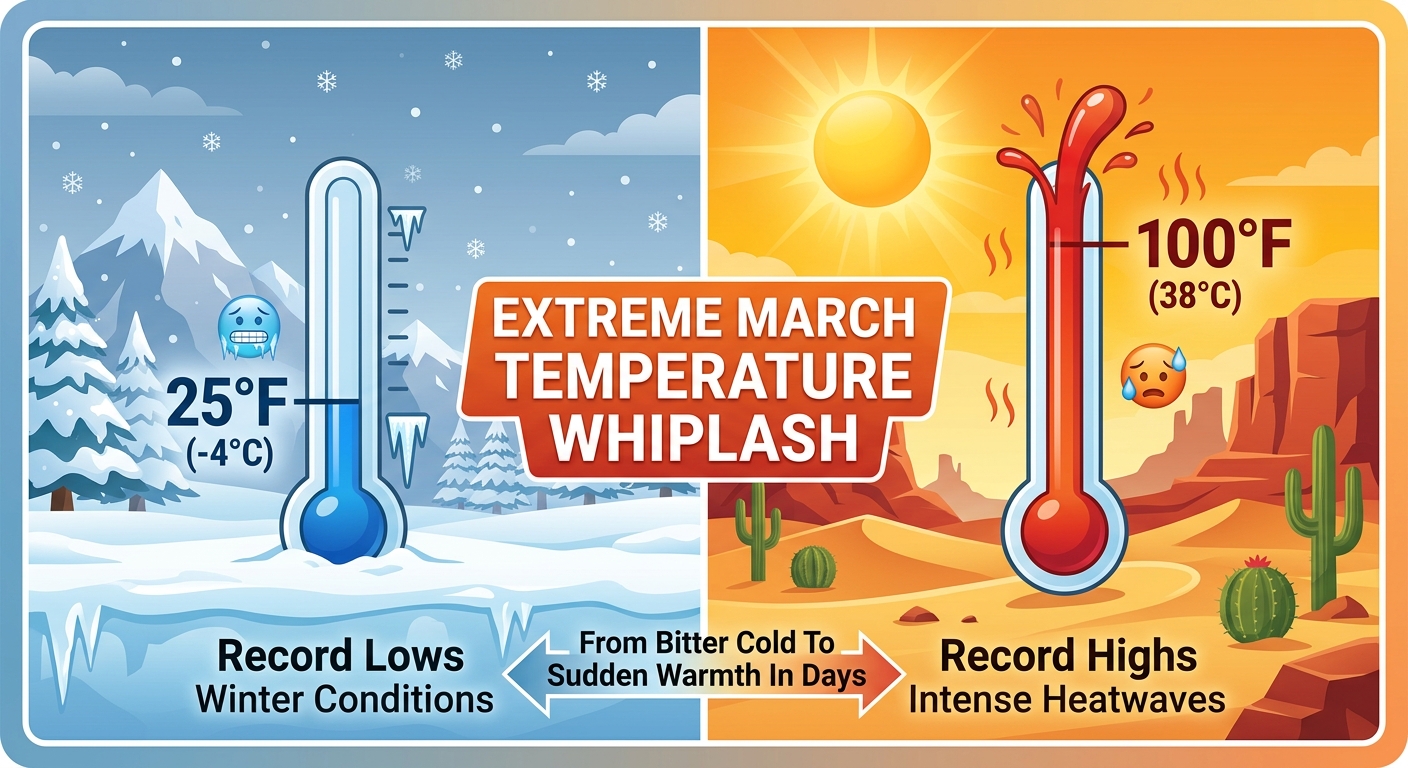 Temperature Contrast Graphic
